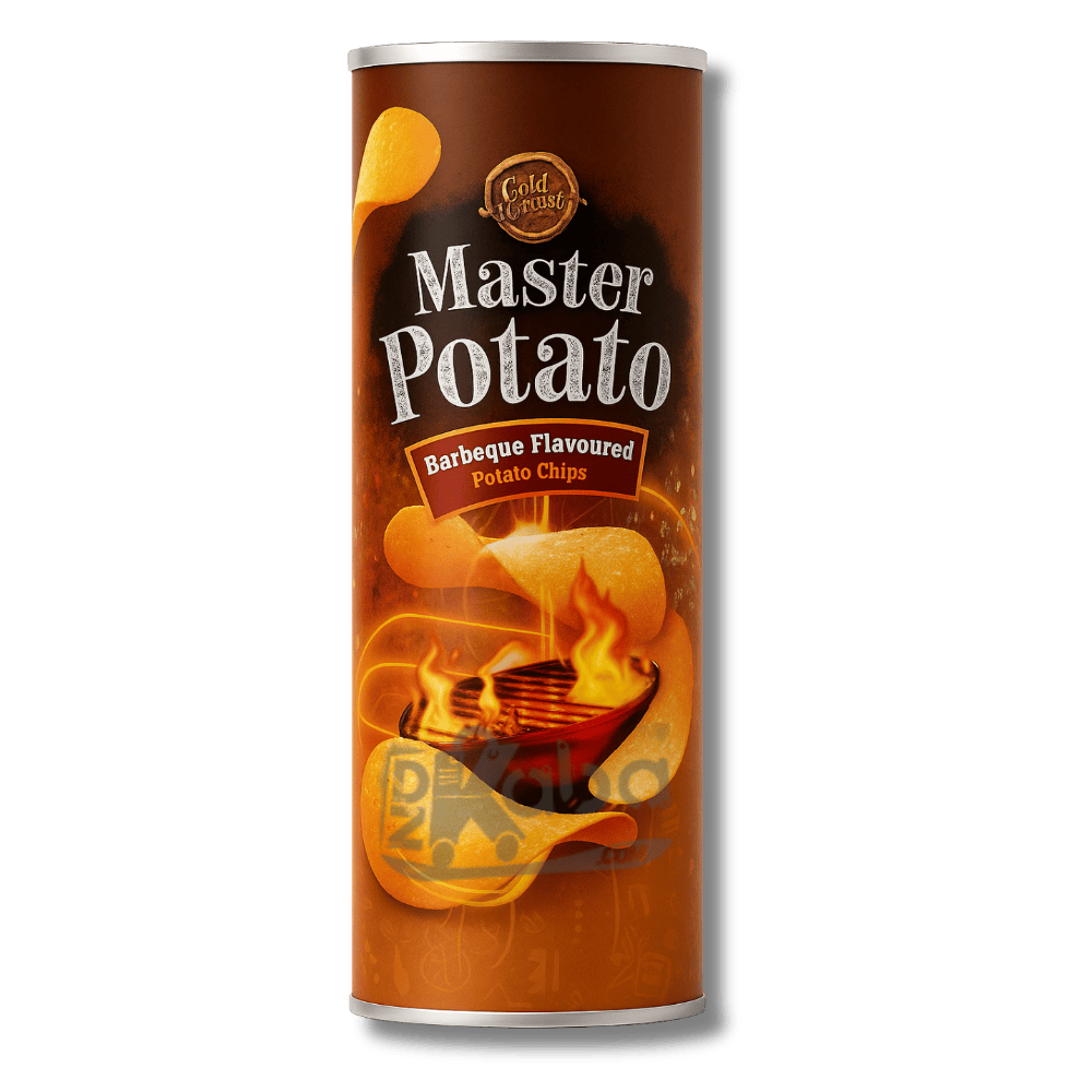 Master Potato Barbeque Flavoured Potato Chips 160g