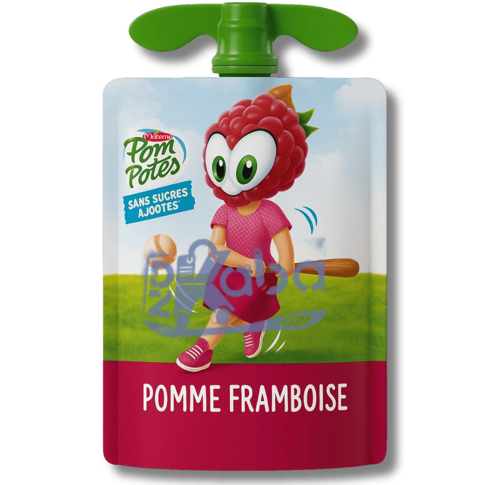 Materne Pom’Potes Apple Raspberry Sugar Free 90g