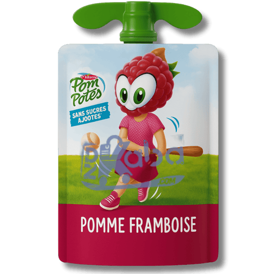 Materne Pom’Potes Apple Raspberry Sugar Free 90g