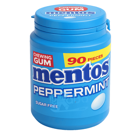 Mentos Chewing Gum Peppermint Sugar Free T90