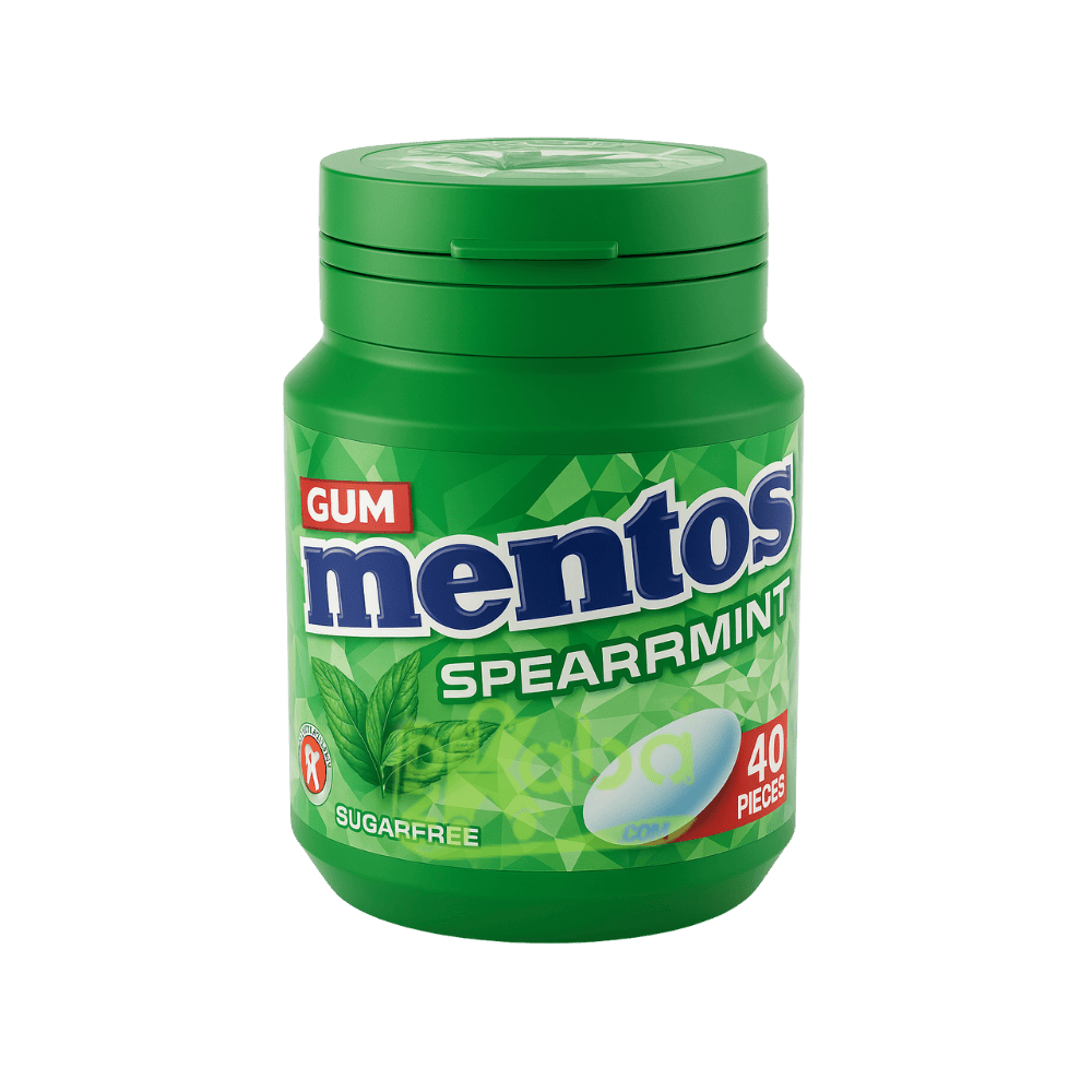 Mentos Chewing Gum Spearmint Sugar Free T40