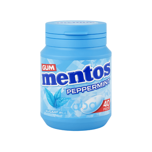 Mentos Chewing Gum Peppermint Sugar Free T40