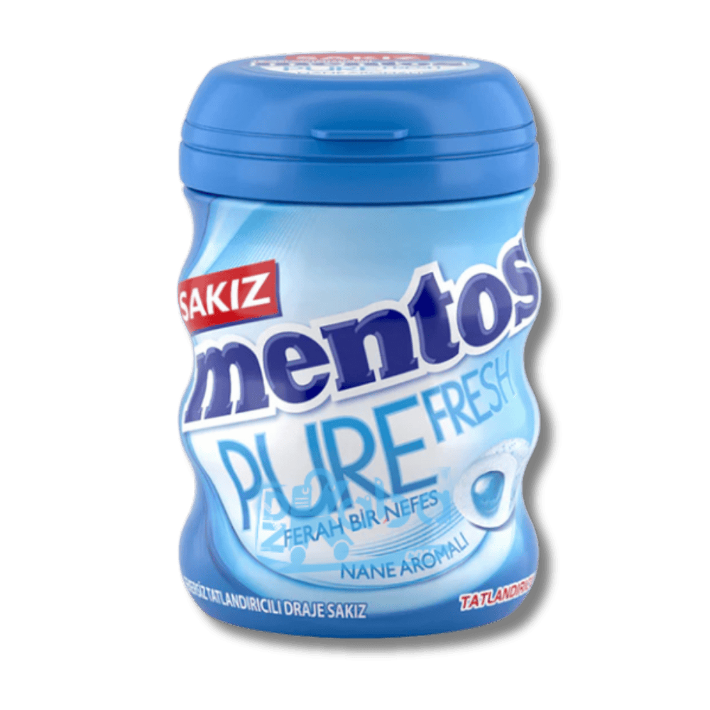 Mentos Chewing Gum Pure Fresh Mint Flavour 90g