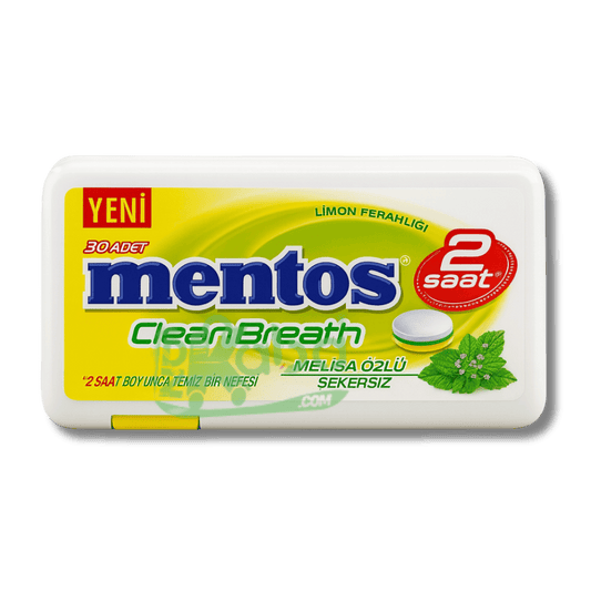 Mentos Clean Breath Lemon Mint Flavour Sugar Free T30