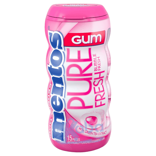 Mentos Gum Pure Fresh Bubble Fresh Sugar Free T15