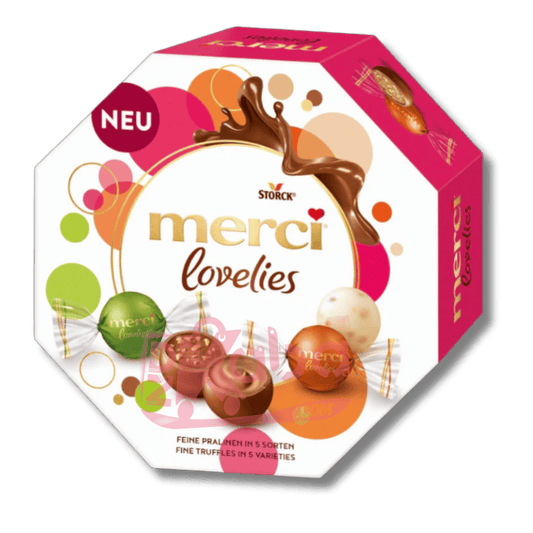 Merci Chocolate Box Lovelies Assorted Pralines 185g