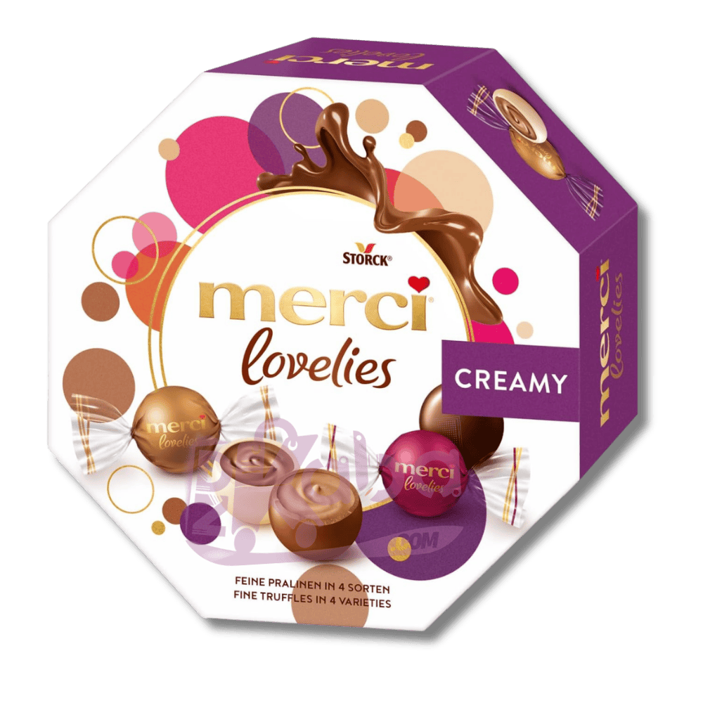 Merci Chocolate Box Lovelies Creamy Assorted Pralines 185g