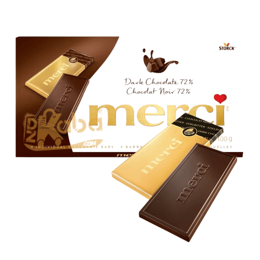 Merci Dark Chocolate 72% 100g
