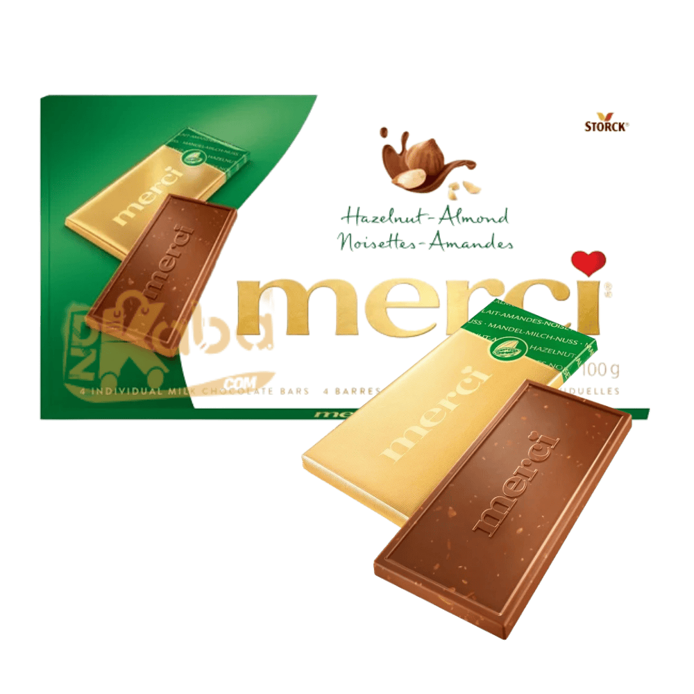 Merci Milk Chocolate Hazelnut Almond 100g