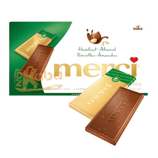Merci Milk Chocolate Hazelnut Almond 100g