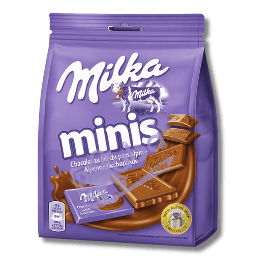 Milka Chocolate Bars Minis Alpine Milk 200g