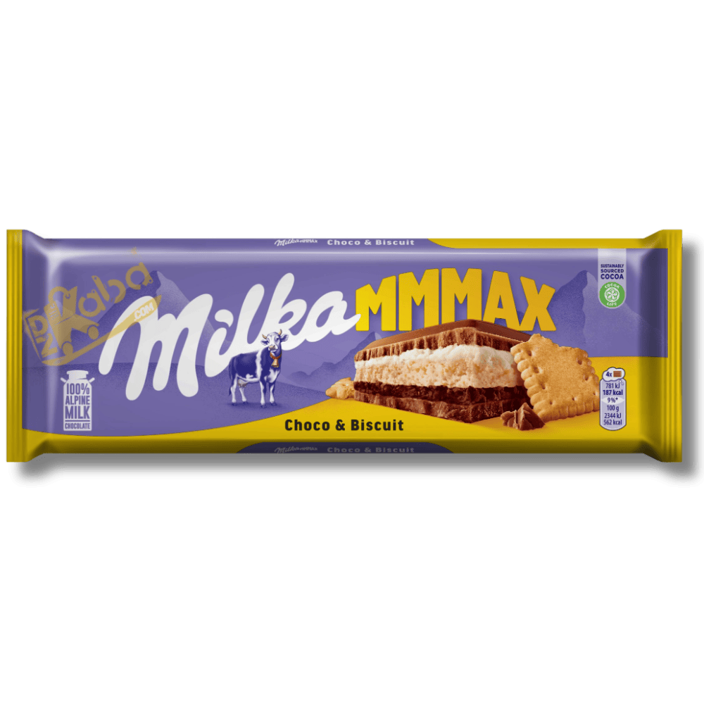 ميلكا MMMAX شوكو وبسكويت 300 جرام