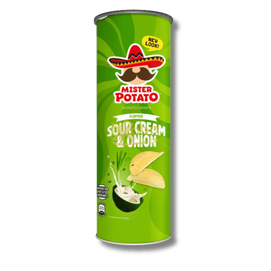 Mister Potato Crème sure et oignon 160 g