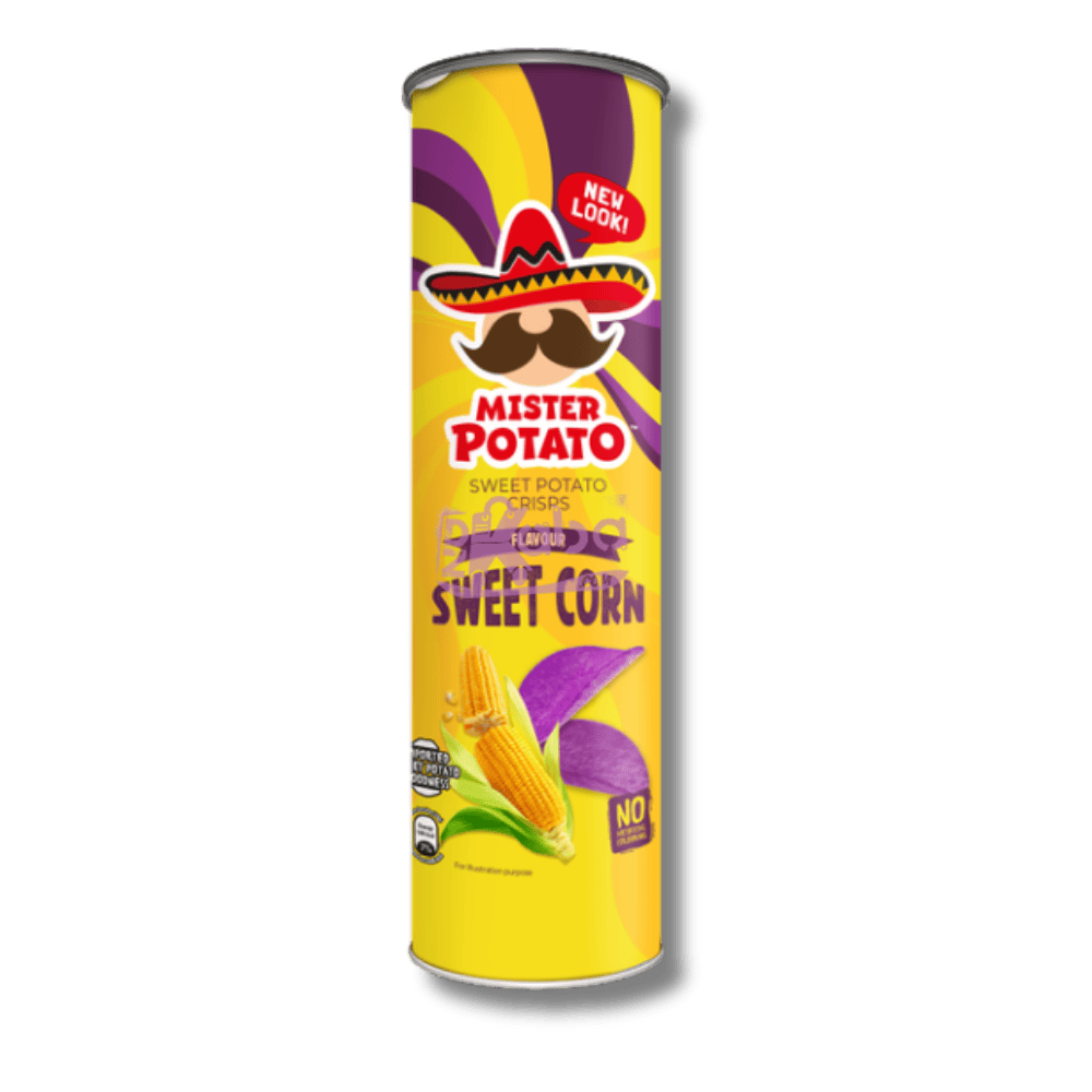 Chips de patate douce Mister Potato au maïs doux 160 g