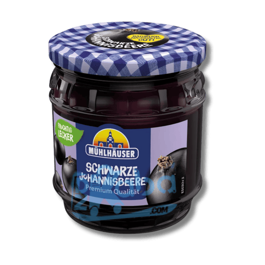 Mühlhäuser Fruit Spread Black Currant 450g