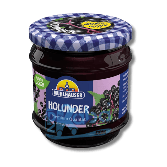 Mühlhäuser Fruit Spread Elderberry 450g