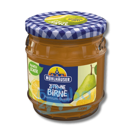 Mühlhäuser Fruit Spread Lemon Pear 450g