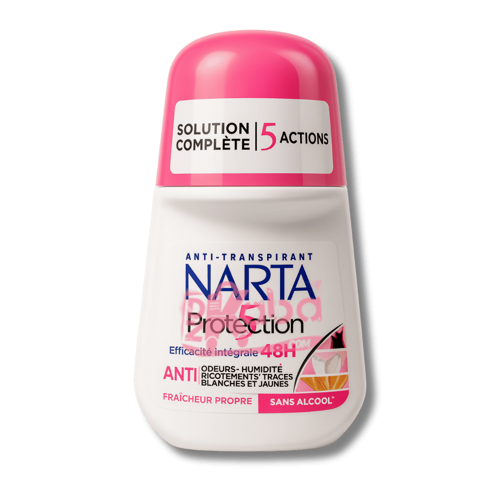 Narta Anti-Perspirant Roll-On Protection 5 Actions Alcohol-Free 50ml