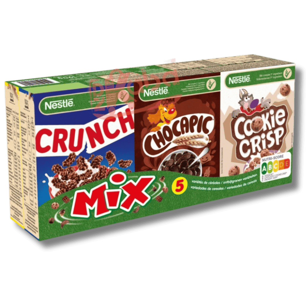 Nestlé Cereal Mix Crunch Chocapic Cookie Crisp  6x30g