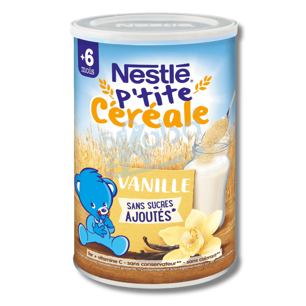 Nestlé P’tite CéréaleCéréale Vanilla Sugar free (6 to 36 months) 400g