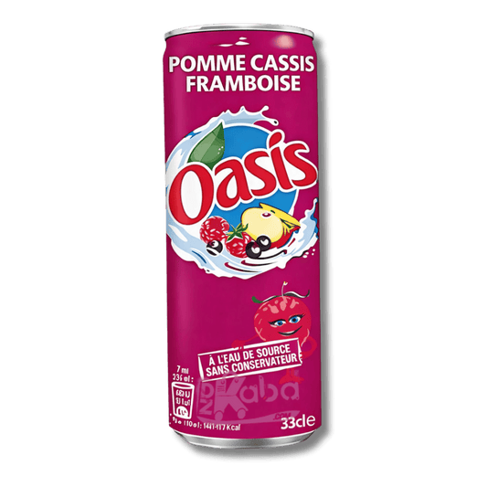 Oasis Apple Blackcurrant Raspberry Soft Drink 330ml