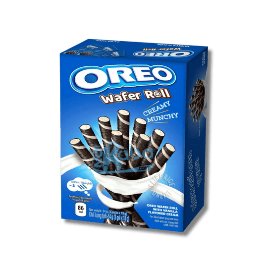 Oreo Wafer Roll Vanilla Flavoured Cream 54g