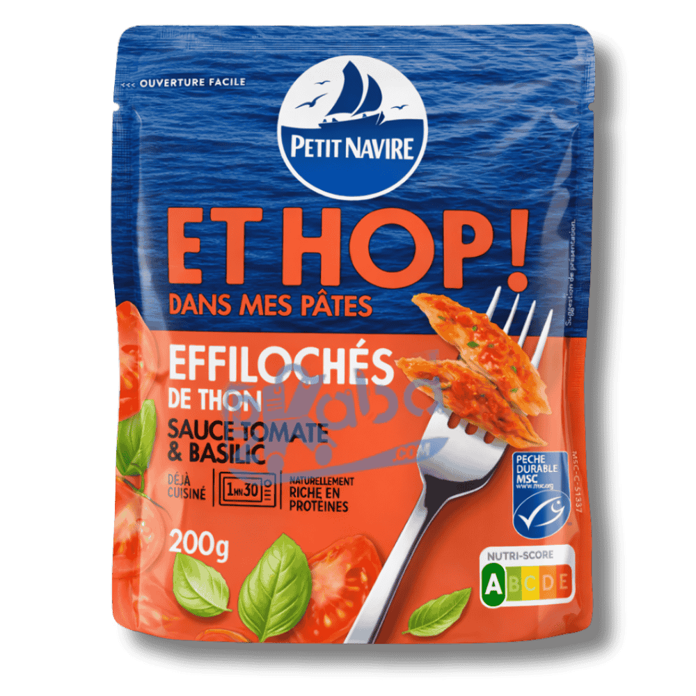 Petit Navire Tuna Shreds Tomato & Basil Sauce 200g