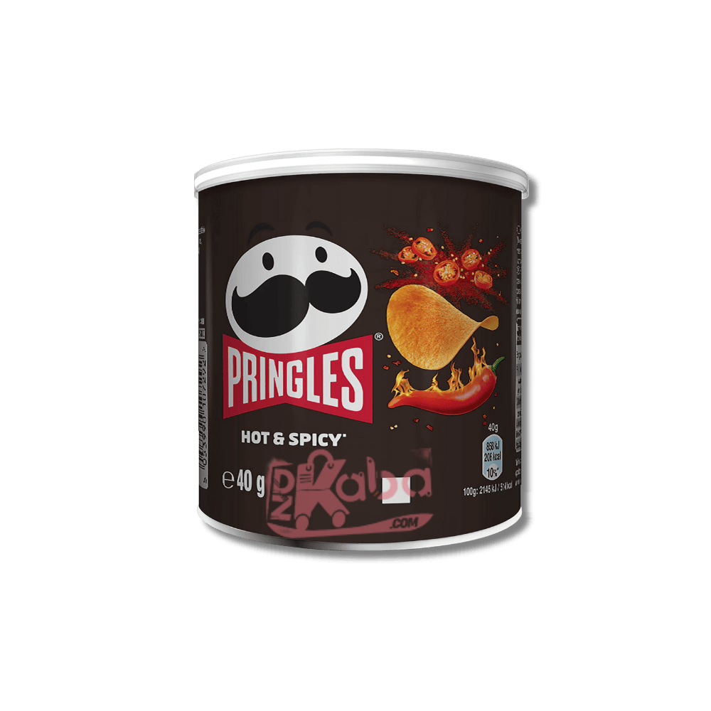 برينجلز حارة ومتبلة 40 غرام