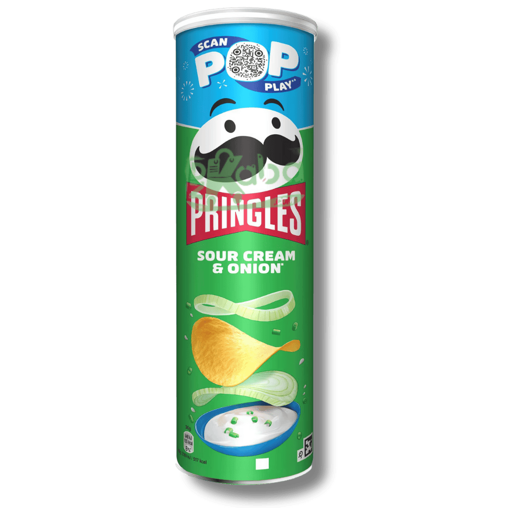 Pringles Sour Cream & Onion 195g