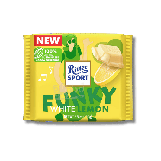 Ritter Sport White Chocolate Funky Lemon 100g