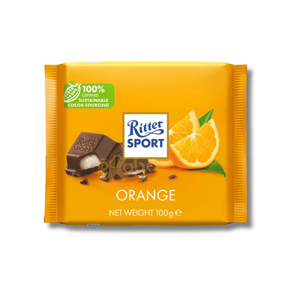 Ritter Sport Dark Chocolate Orange Filling 100g