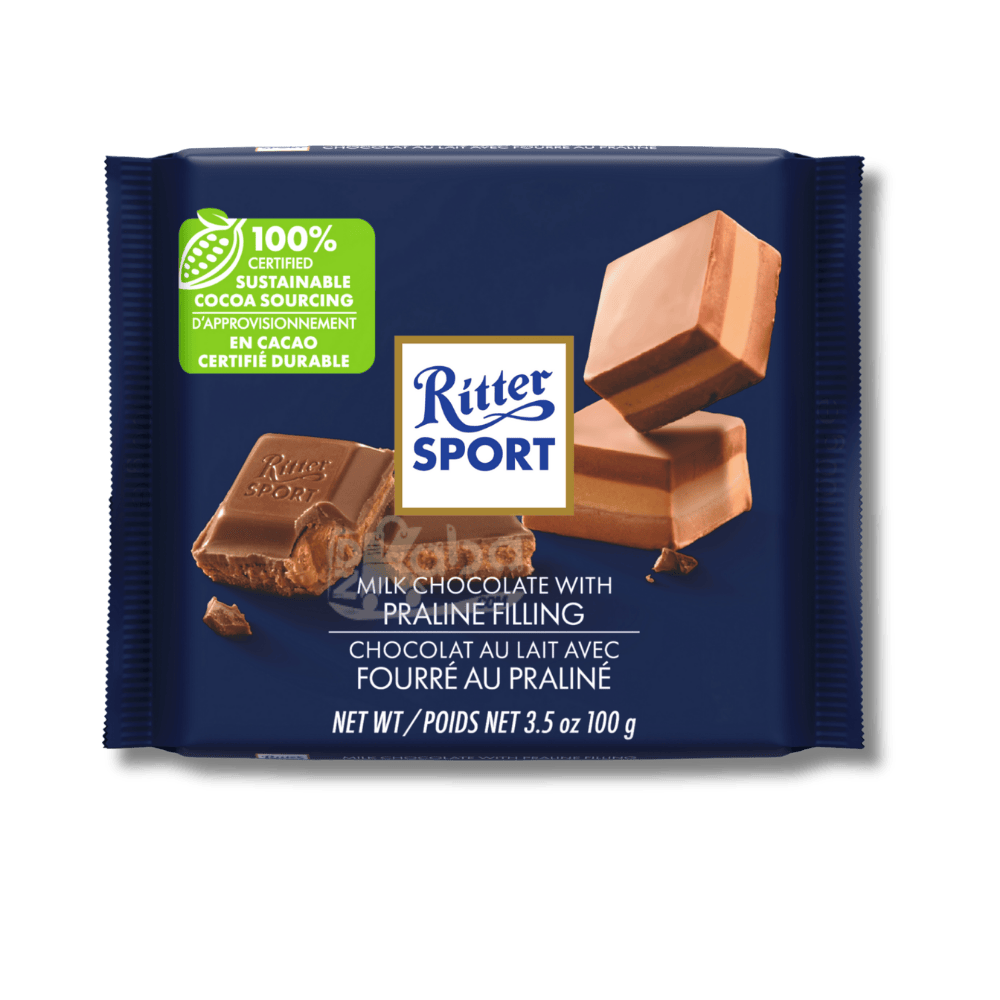 Ritter Sport Milk Chocolate Praline Filling 100g