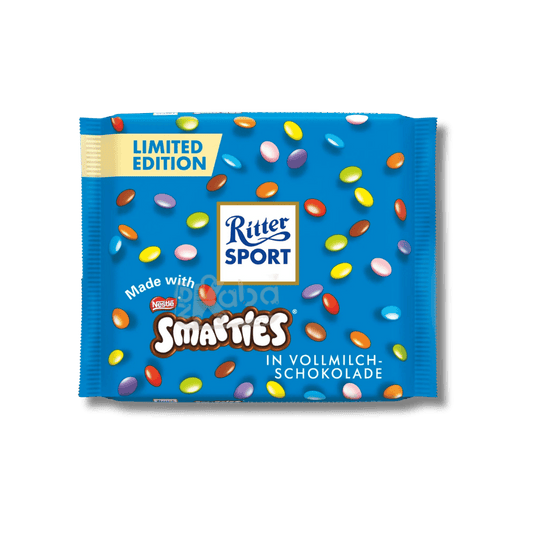 Ritter Sport Milk Chocolate Smarties Limited Edition 100g