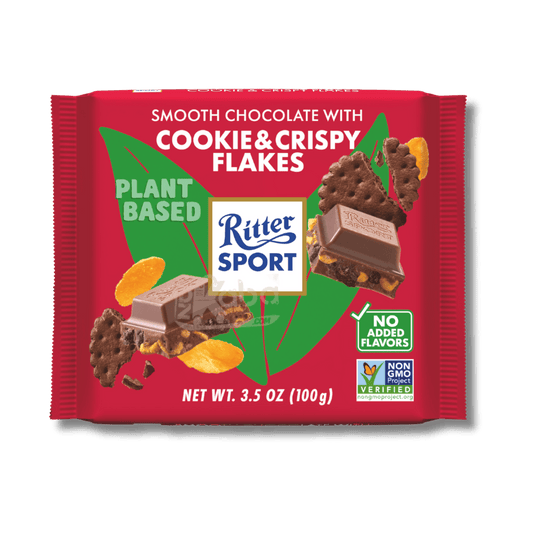 Ritter Sport Plant Based Cookie & Crispy Flakes 100g