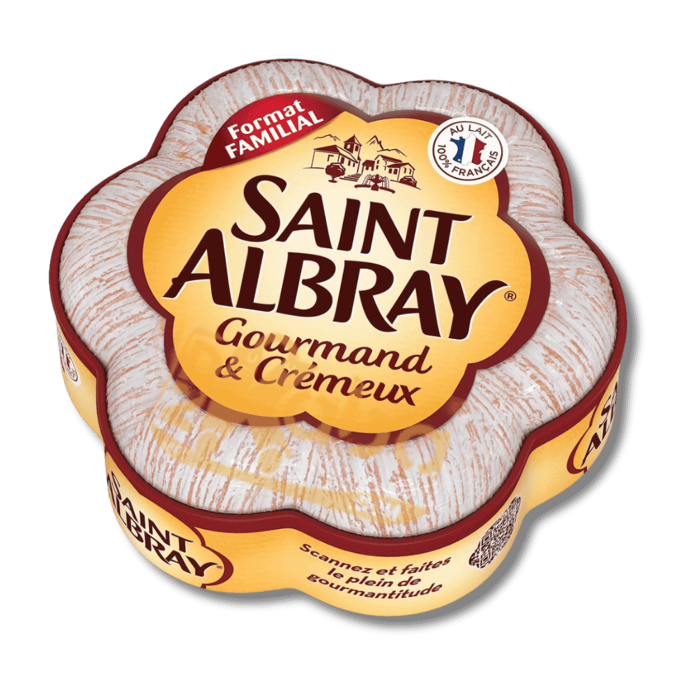 Saint Albray Gourmand & Crémeux Cheese 200g