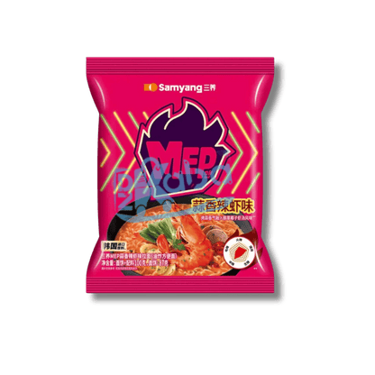 Samyang Instant Noodles MEP Grilled Garlic Shrimp Ramyeon 5x80g