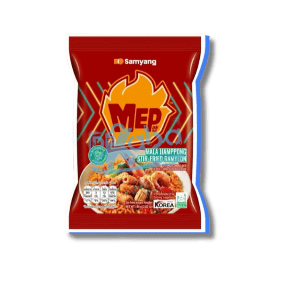 Samyang Instant Noodles MEP Mala Jjampong Stir-Fried Ramyeon 5x80g
