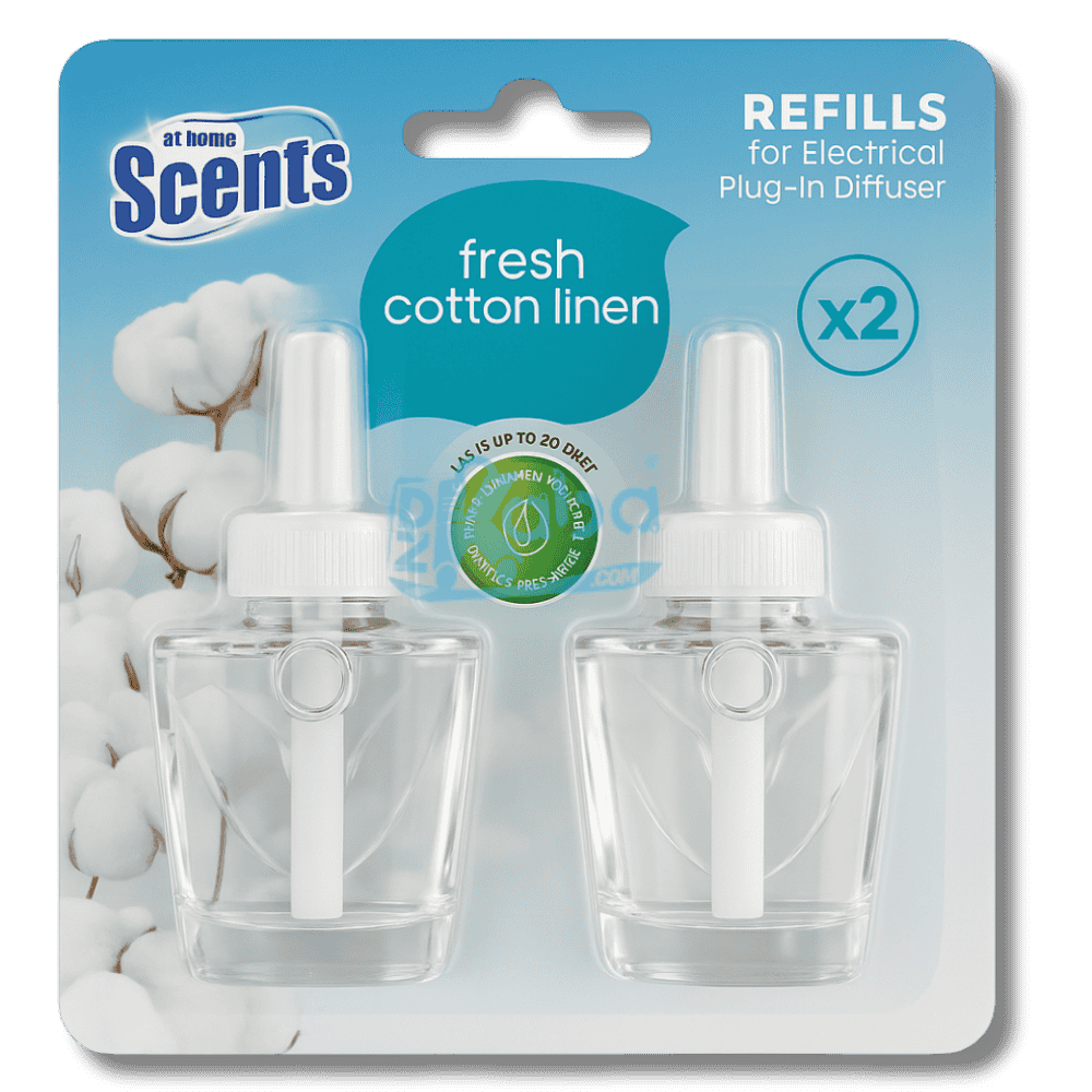 Scents Diffuser Refills Fresh Cotton Linen T2