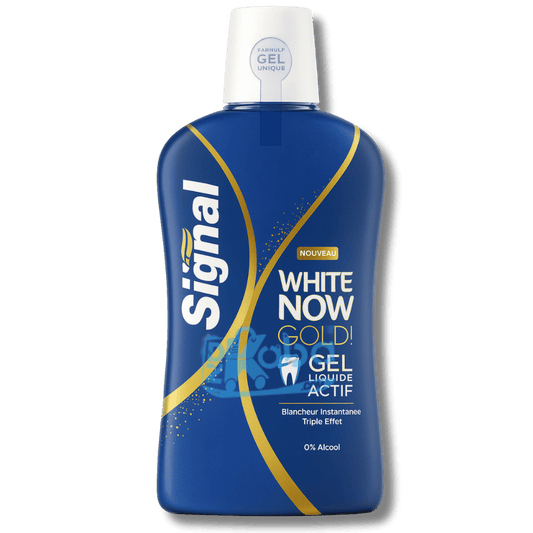 Signal Mouthwash White Now Gold Gel Active 500ml