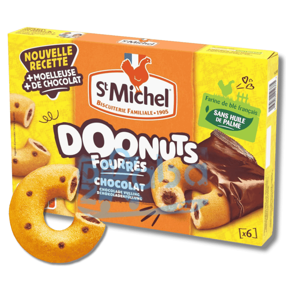 St Michel Doonuts Fourrés Chocolat T6