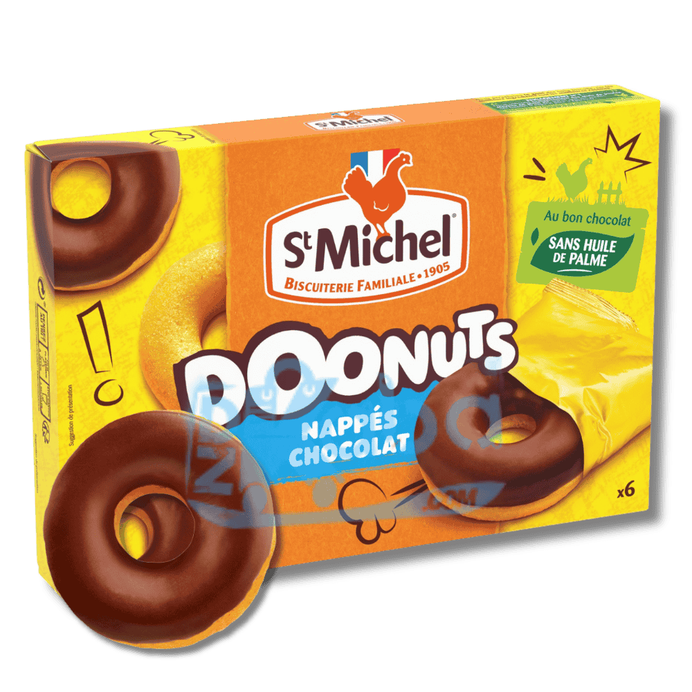 St Michel Doonuts Nappés Chocolat T6