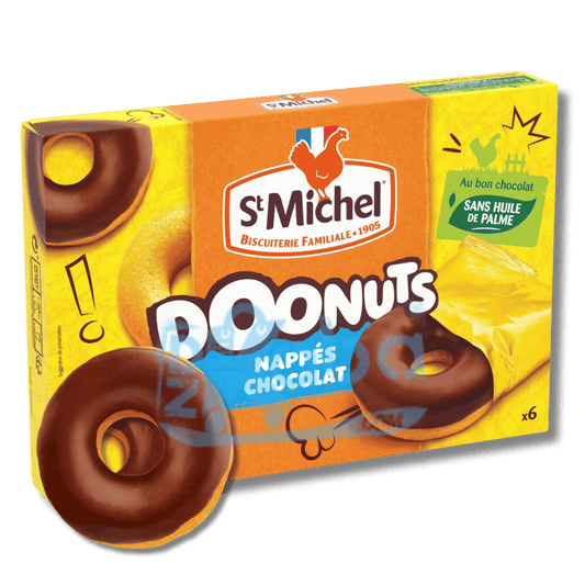 St Michel Doonuts Nappés Chocolat T6