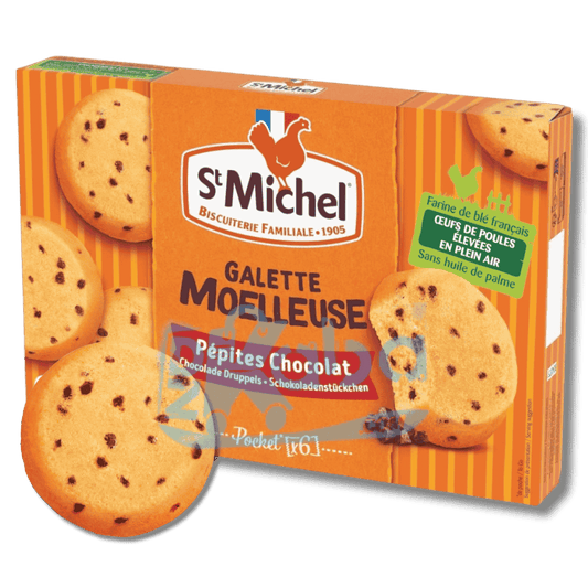 St Michel Galette Moelleuse Pépites Chocolat T6