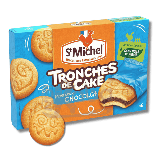 St Michel Tronches de Cake Moelleux Chocolat T6