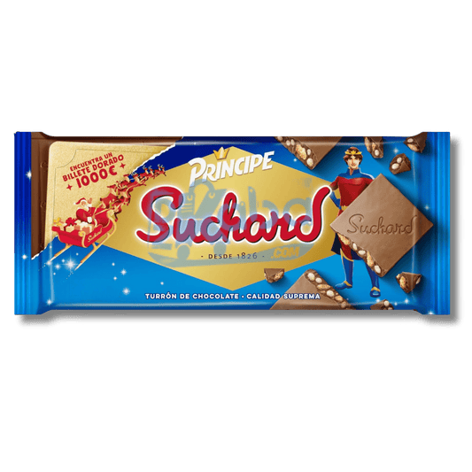 Suchard Príncipe Milk Chocolate Turrón 230g