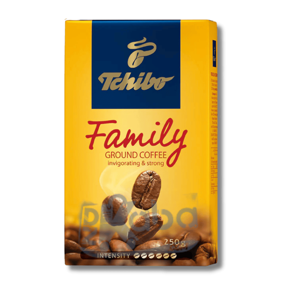 Tchibo Ground Coffee Family Invigorating and Strong 250g